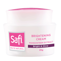 Skincare Halal untuk Kelembapan Kulit Wajah - Safi White Natural Brightening Cream Mangosteen Extract 20 gr